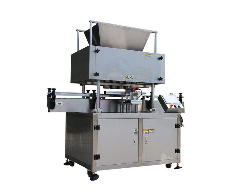 Can filling and sealing machine for albumen powder