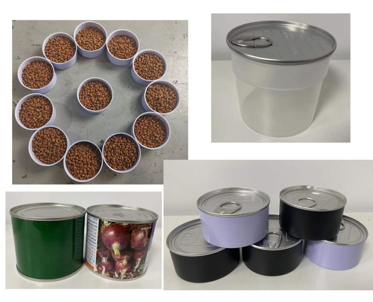 Canning food vacuum can seaming machine