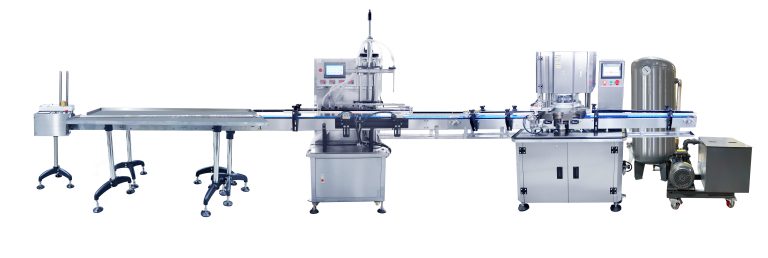 Automatic liquid, chicken soup can packaging line