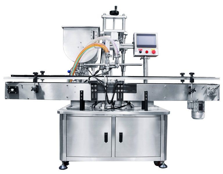 Double head automatic chili sauce piston filling machine