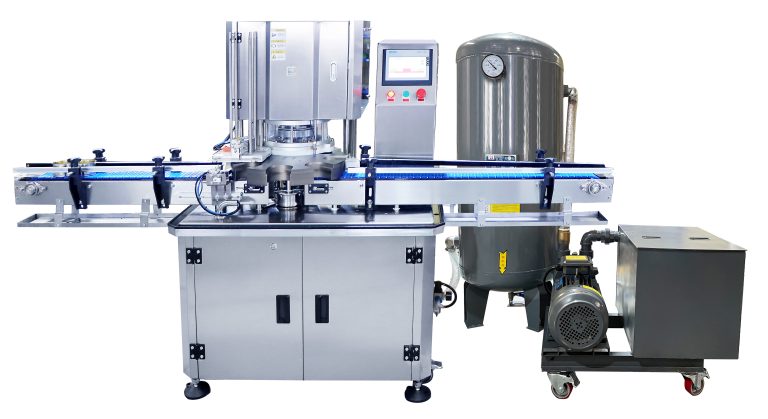 Features and advantages of negative vacuum food can seaming machine