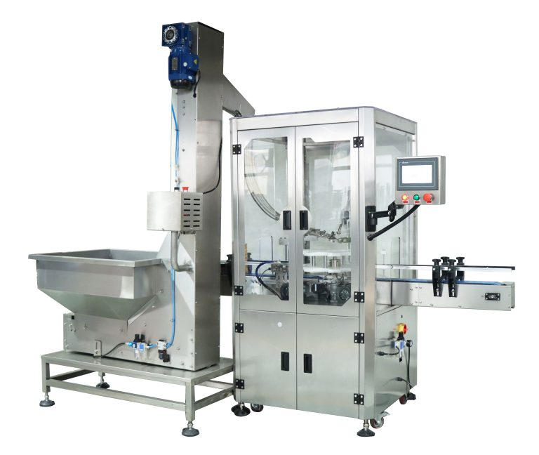 What is the working principle of screw capping machine?