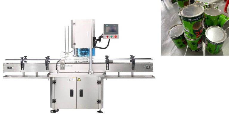 Coconut oil automatic tin can sealing machine