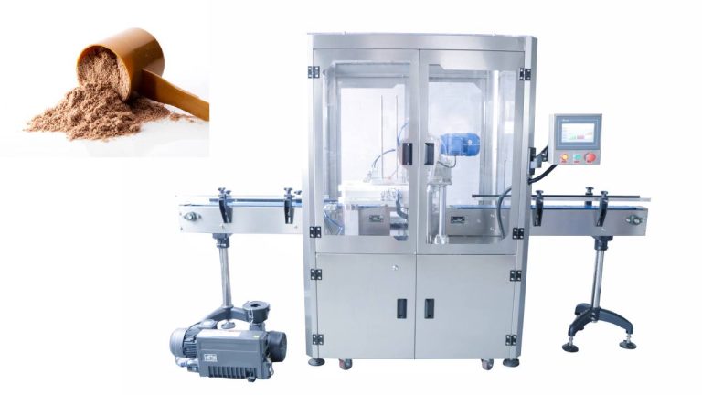 coffee powder filling Nitrogen Vacuum sealing machine