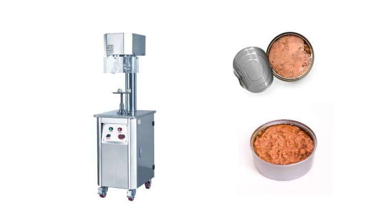 Manual Meat Paste Can Closing Machine