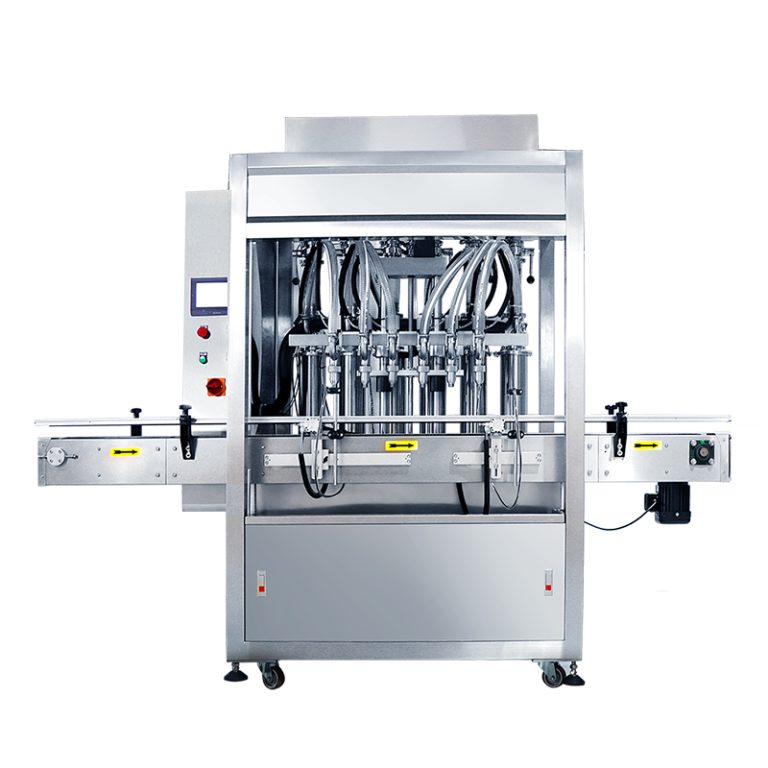 Fully automatic 6 heads chilli sauce filling machine