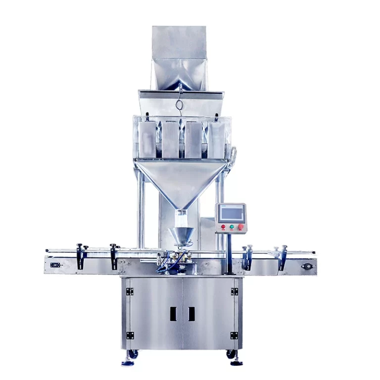 Granules Weighing Filling Machine with four head Linear Weigher