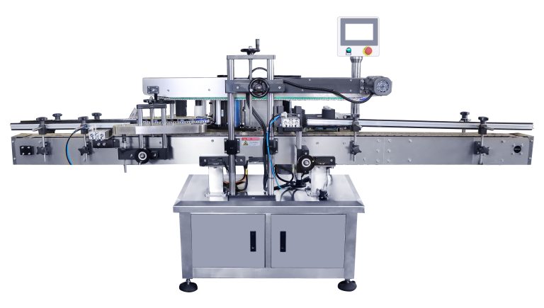 Automatic round bottle label applicator machines factory